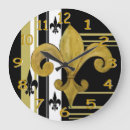 Suche nach fleur de lis wanduhren Gold