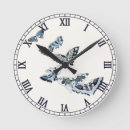 Suche nach vintage schmetterlinge wanduhren Blau