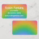 Suche nach unschärfe visitenkarten Regenbogen