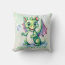 Suche nach grüner drache kissen Für kinder