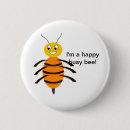 Suche nach beschäftigte biene buttons Cartoon