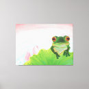 Suche nach grüner frosch leinwandbilder Lilienpolster