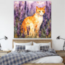 Suche nach ingwer leinwandbilder Katze