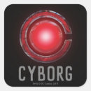 Suche nach glühen aufkleber Cyborg symbol