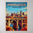 Suche nach minneapolis poster Stadtbild