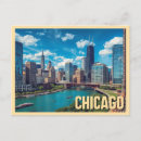 Suche nach vintage chicago postkarten Retro