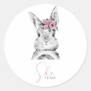 Suche nach hasen aufkleber Babyparty