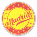 Suche nach madrid aufkleber Reise