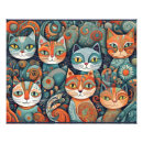 Suche nach psychedelische katze poster Dekorativ
