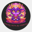 Suche nach dämonen aufkleber Demon