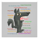 Suche nach cartoon wolf poster Hund