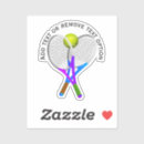 Suche nach tennisschläger aufkleber Für alle