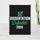 Suche nach phd karten Abschlussfeier