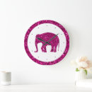 Suche nach rosa elefant wanduhren Für sie