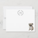 Suche nach mops kleine grußkarten Hund