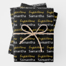 Suche nach schwarzes und gold geschenkpapier Elegant
