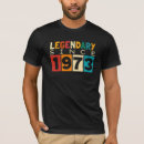 Suche nach legende seit 1973 tshirts 50 geburtstag