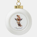 Suche nach weihnachtsgiraffe ornamente Safari