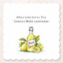 Suche nach limonade untersetzer Zitronen