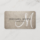 Suche nach leder visitenkarten Monogramm