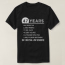 Suche nach 47 geburtstag tshirts Geburtsjahr