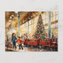 Suche nach weihnachtszug postkarten Retro