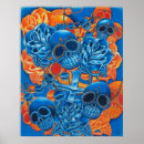 Suche nach orange schädel poster Dia de los muertos