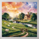 Suche nach englische landschaft poster Ländlich