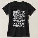 Suche nach qualitätssicherung tshirts Beruf