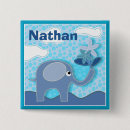 Suche nach niedliche elefanten buttons Blauer elefant