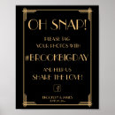 Suche nach gatsby party poster Schwarz
