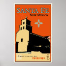 Suche nach santa fe poster Vintag