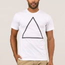 Suche nach schwarzes dreieck tshirts Geometrie