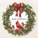 Suche nach roter vogel untersetzer Kardinal