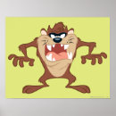 Suche nach looney toons charakter poster Tasmanischer teufel