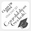 Suche nach graduation aufkleber Schwarz weiß