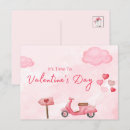 Suche nach rotes fahrrad postkarten Rosa