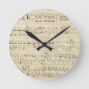 Suche nach musiknoten wanduhren Vintag