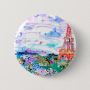 Suche nach paris eiffelturm buttons Weiß