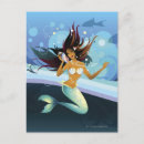 Suche nach meerjungfrau muschel postkarten Fantasie