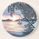 Suche nach sonnenuntergänge untersetzer See