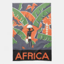 Suche nach afrikanische safari geschirr tücher Dschungel