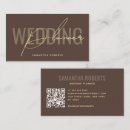 Suche nach hochzeitsplanung visitenkarten Modern