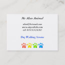 Suche nach pawprints visitenkarten Katze