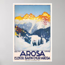 Suche nach schweizer ski poster Vintage reisedruck