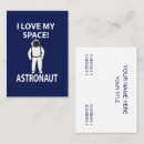 Suche nach raumfähre visitenkarten Astronaut