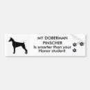 Suche nach intelligenter autoaufkleber Dobermann