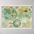 Suche nach old world maps poster Vintag