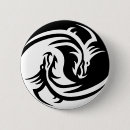 Suche nach yin yang drachen buttons Asiatisch
