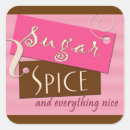 Suche nach zucker und gewürz aufkleber Babyduschkleber